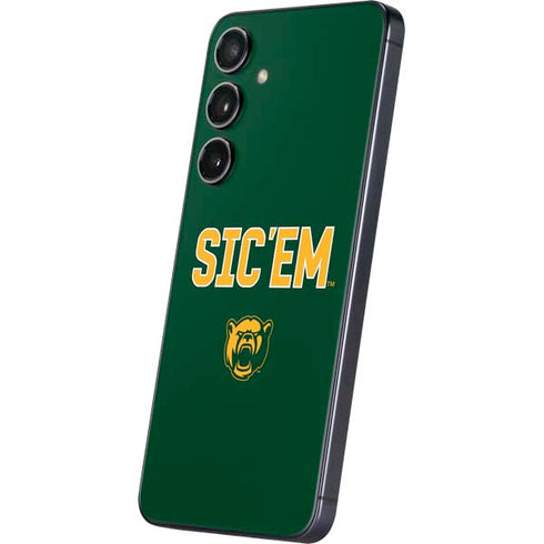 Baylor University Sic Em Green Galaxy S25 Skin